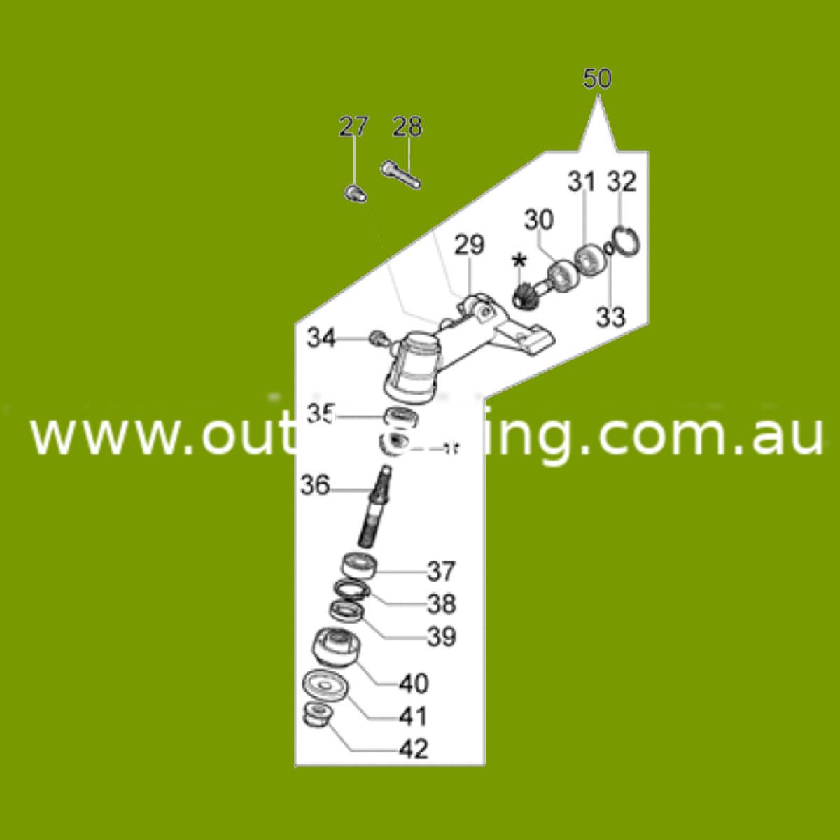 (image for) Oleo Mac Genuine Bevel Gear Assembly 61280133R