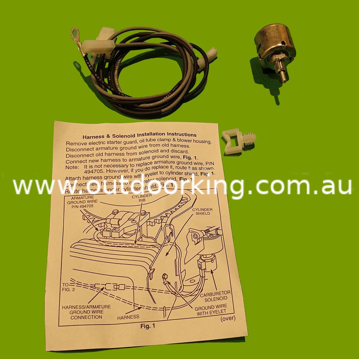 (image for) Briggs & Stratton Genuine Solenoid-Fuel 692734, 497672, 497157 & 495739