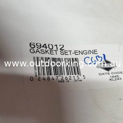 (image for) Briggs & Stratton Genuine Gasket Set-Engine 694012, 499889