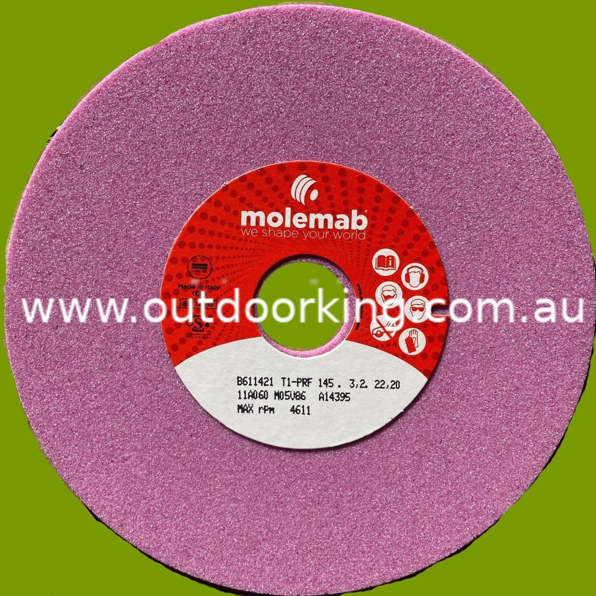 (image for) Molemab Chain Grinding Wheel 145 x 22 x 3.2mm 700-100