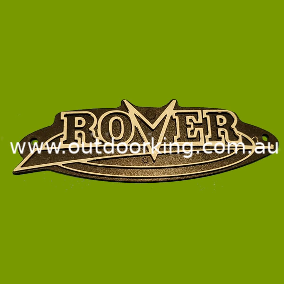 (image for) Rover Genuine Decal - Black Logo (Rover) A03995, 731-09015