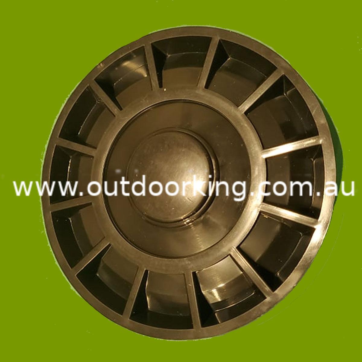 (image for) Rover Genuine Hub Cap - Black A16234, 731-09417