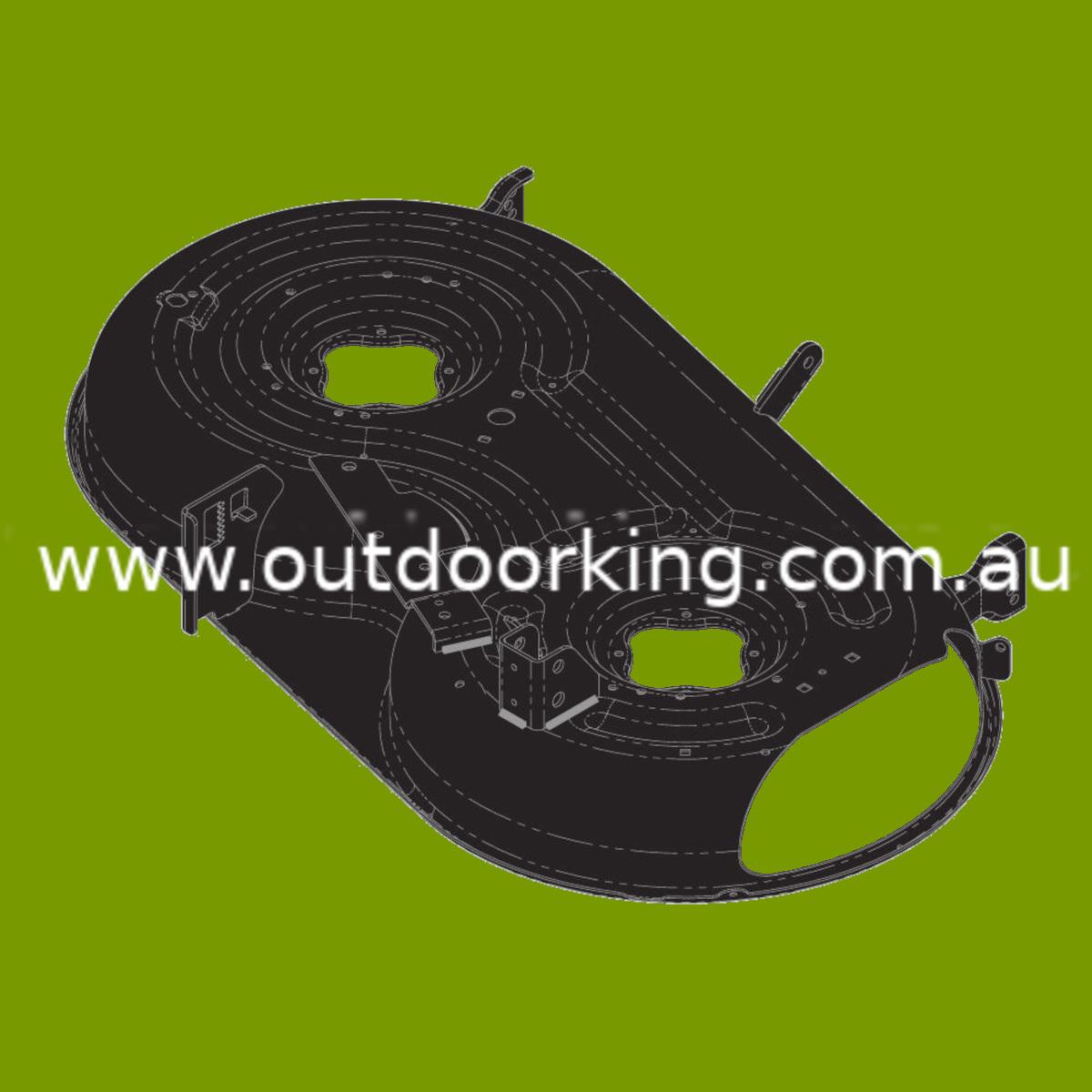 (image for) Cub Cadet, MTD Genuine Deck Shell Only 42inch RZT Cub Black 903-05209-4021, 903-05209B-4021, 903-05209E-4021, 903-05209D-4021, 903-05209A-4021,, 753-11241-0637 753-11241-0637