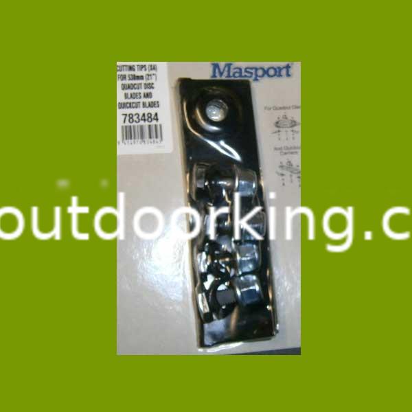 (image for) Masport Genuine 530mm (21") Blade & Bolt Set 783484