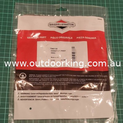 (image for) Briggs & Stratton Genuine Gasket-Cylinder Hd. 794114, 699168