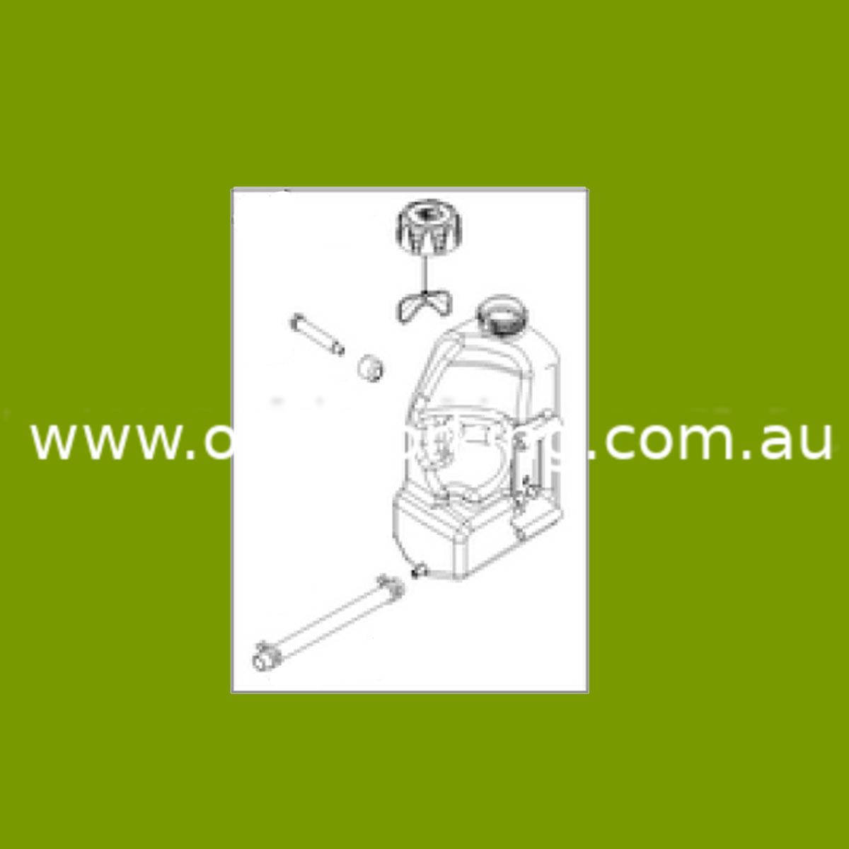 (image for) Briggs & Stratton Genuine Fuel Tank 669710, 799111