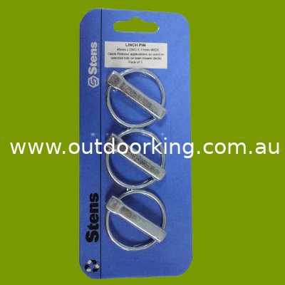 (image for) Stens Linch Pin 45mm x 11mm (PK 3)
