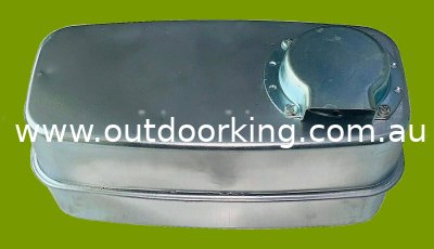 (image for) MTD Genuine Muffler, Twin Inlet 01006537, 751-0557, 751-0616B, 7510616, 751-0616A, 751-0616, 951-0616B