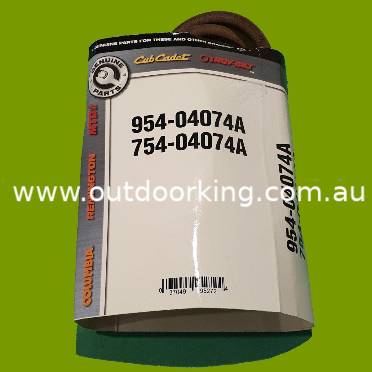 (image for) MTD Genuine Belt 754-04074, 954-04074A