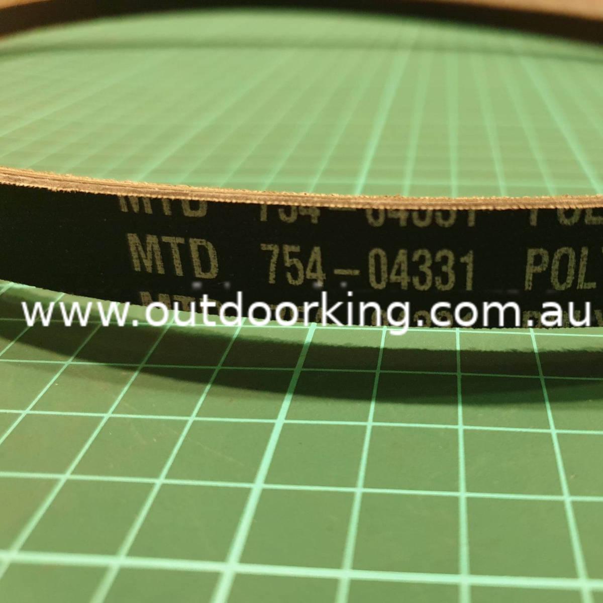 Modal Additional Images for MTD Genuine Belt 754-04331, 954-04331