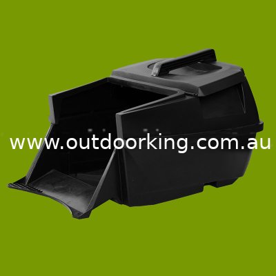 (image for) Masport Genuine 18" Catcher Assembly with 'full' indicator - Black 980670