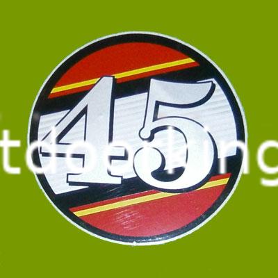 (image for) Scott Bonnar Mower Label Model 45 Logo A20021