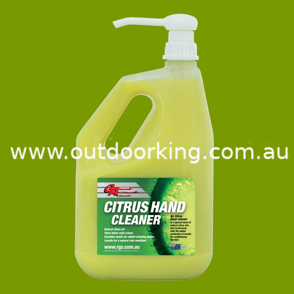 (image for) CITRUS HAND CLEANER 4L PUMP, ADV7441