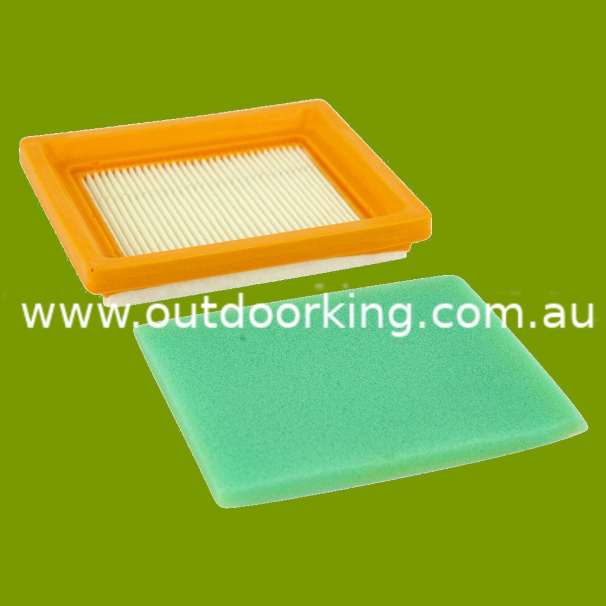 (image for) Non-Genuine Kohler XT Series Short Type Panel Air Filter And Pre-Filter 1408315S, 1408316S, 1408318S, AIR8467