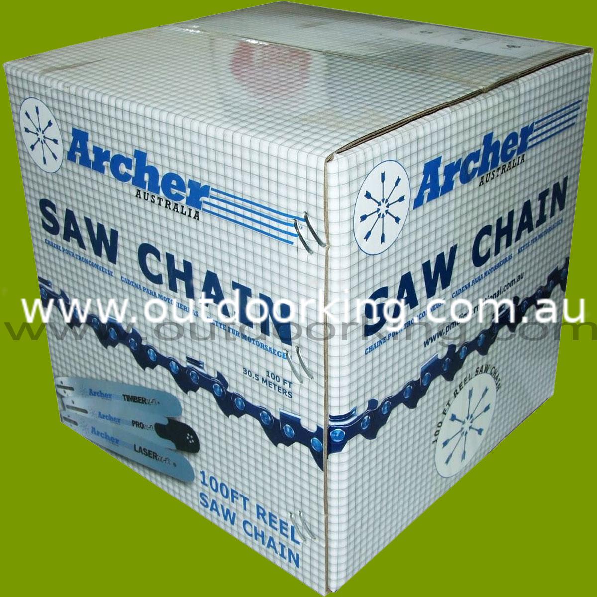 Modal Additional Images for Archer Chainsaw Chain - .325", .058", Semi Chisel 100Ft  B058100R, B-058-100R