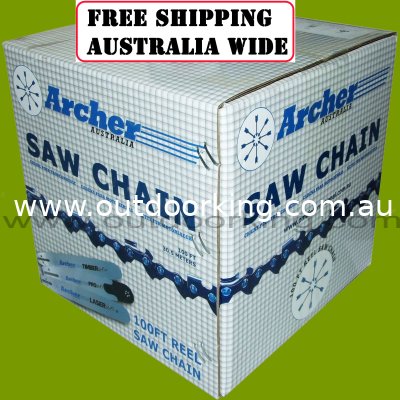 (image for) Archer Chainsaw Chain - .325", .058", Semi Chisel 100Ft B058100R, B-058-100R