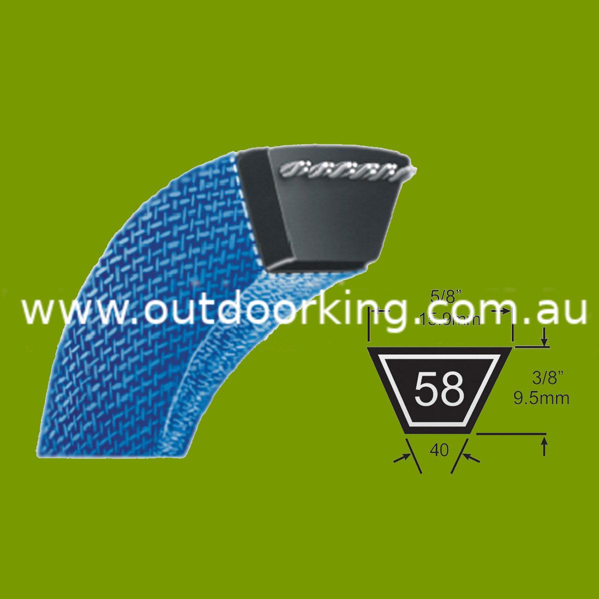 (image for) Cutter Deck Kevlar Belt Suits AYP, Cox & Husqvarna V69, 532 17 48-83, 174883, B94K