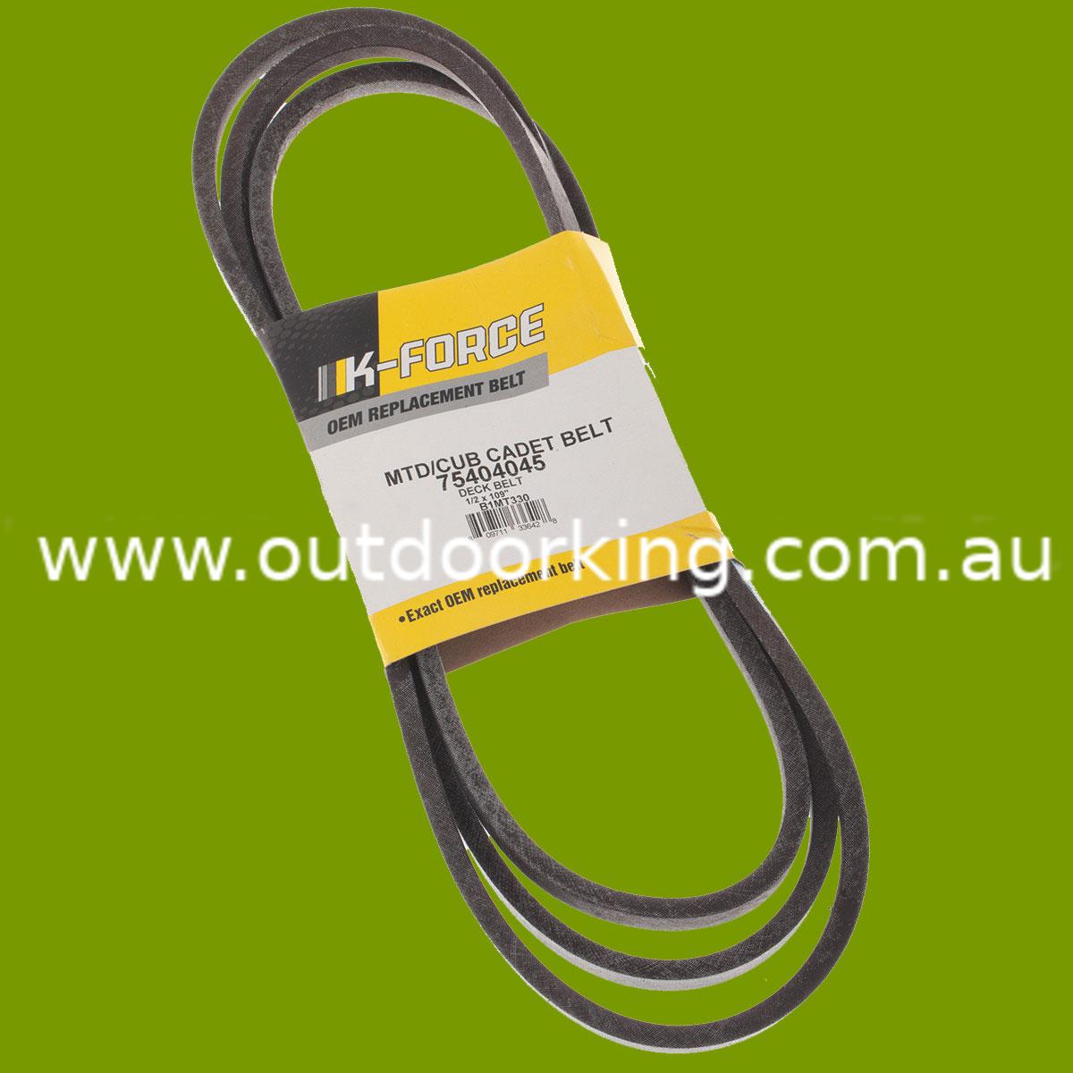 (image for) MTD, Cub Cadet and Toro OEM Replacement Belt 954-04045, B1MT330