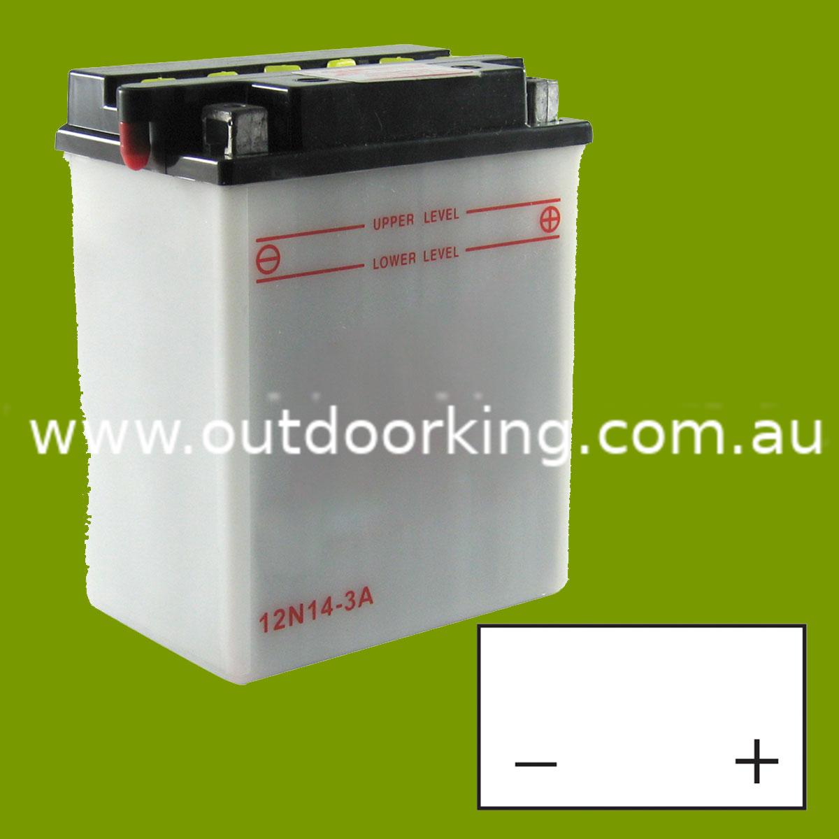 (image for) BATTERY 12N14-3A, BAT6213