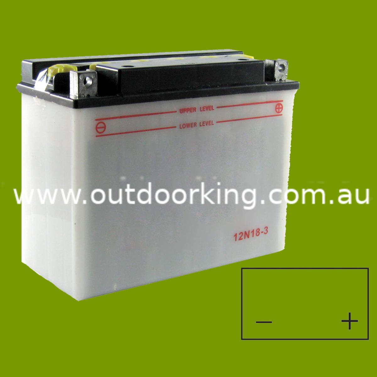 (image for) BATTERY 12N18-3, BAT6216