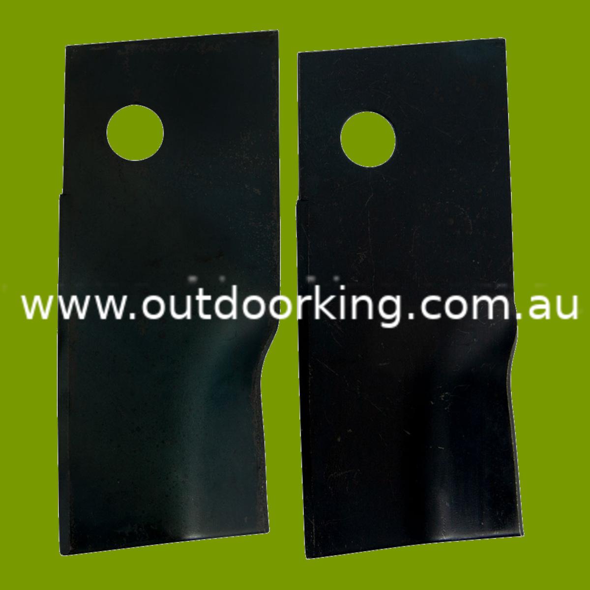 Modal Additional Images for ROVER 3-3/4" BLADE LATE MODEL MULCH & CATCH LOOSE 50 PAIR 742-04404, 74204404, A03830, A03930, BLD5695W