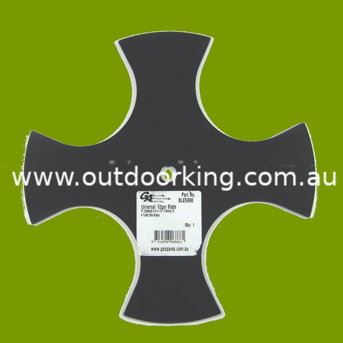 (image for) 9" EDGER DISC 4-TOOTH 1/2" HOLE, BLE5990