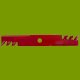 (image for) TORO TITAN HD COPPERHEAD MULCHER BAR BLADE 3 X 52" CUT, 103-6397, 103-6397-S, 116-5175, 116-5175-S, BLR8263