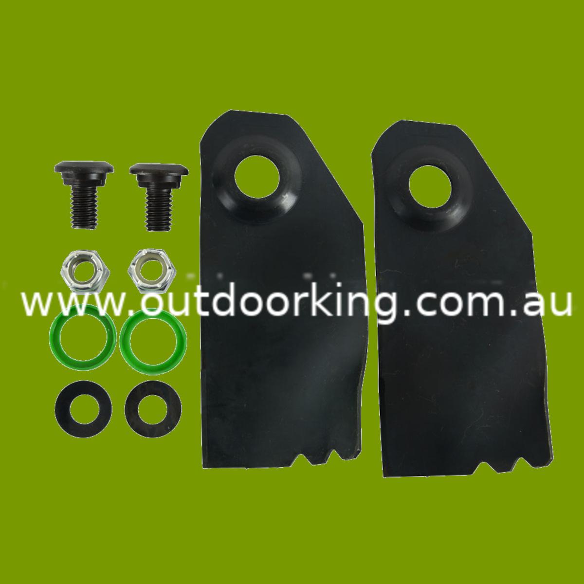(image for) VICTA BLADE & BOLT SET SKIN PACKED FOR DISPLAY DOMESTIC MULCHER COMBO KIT, CA09434S, BNC5883