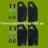 (image for) VICTA BLADE & BOLT SET SKIN PACKED FOR DISPLAY X 2 PAIR, CA09434S, BNC6328