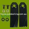 (image for) Victa Lawn Mower Swing Back Blade and Bolt Set CA09319S, CA09470A, CA09470S, BNC6490