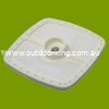 (image for) ECHO AIR FILTER SQUARE 1/4" 130310-54130, 13031054130, A226001410, BRF6149