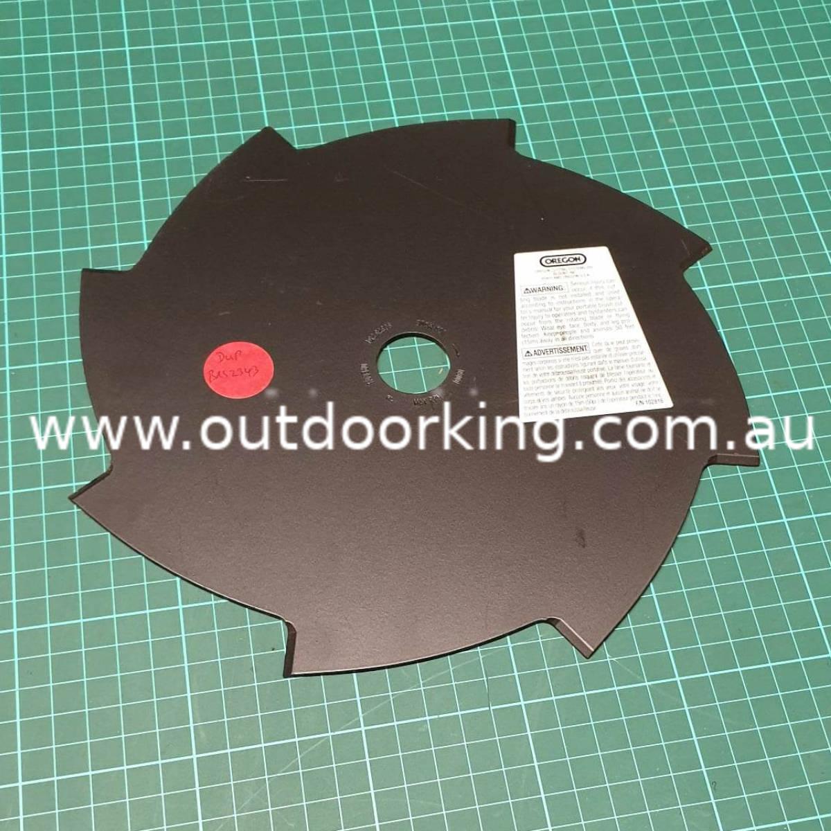 (image for) BRUSHCUTTER BLADE 9" 8 TOOTH L/WEIGHT BRS2343
