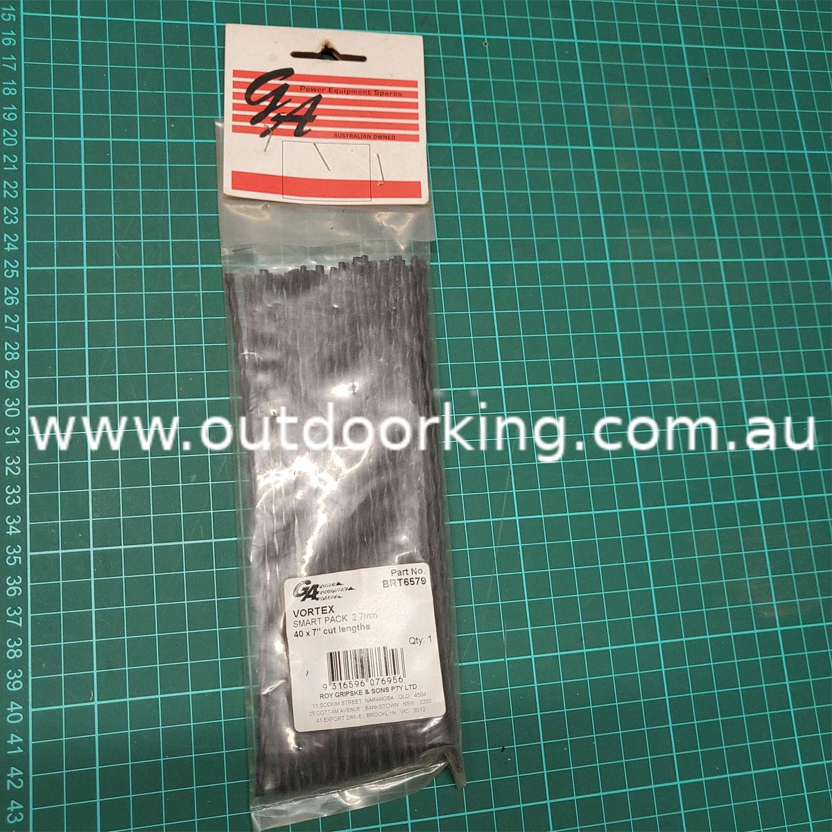 (image for) Vortex Nylon .105" / 2.7 mm X 7 Cut Length *4 BRT6579