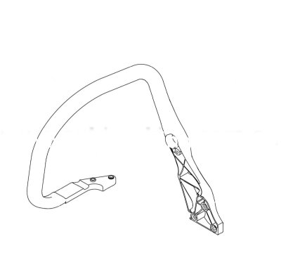 (image for) ECHO, SHINDAIWA GENUINE BRACKET, HANDLE C400000541, C400001660_AAC, C400001660