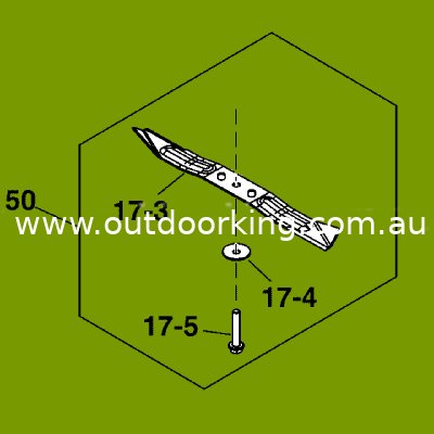 (image for) Yardking Blade Bar Assembly CA09574A