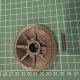 (image for) VICTA GENUINE KIT PULLEY 64mm & ROLL PIN, CH86823A