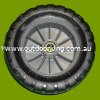 (image for) Victa Genuine 7” Plastic Wheel Assembly CH85687A , CH87082G, CH86117A, CH86247A
