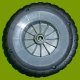 (image for) Victa Genuine WHEEL 8IN EASYTRAK 200 GREY CH86118A, CH86248A, CH86400A, CH87083G, CH87335A