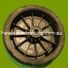 (image for) Victa Genuine 8” (200mm) Plastic Wheel Assembly CH86271A, CH87335A