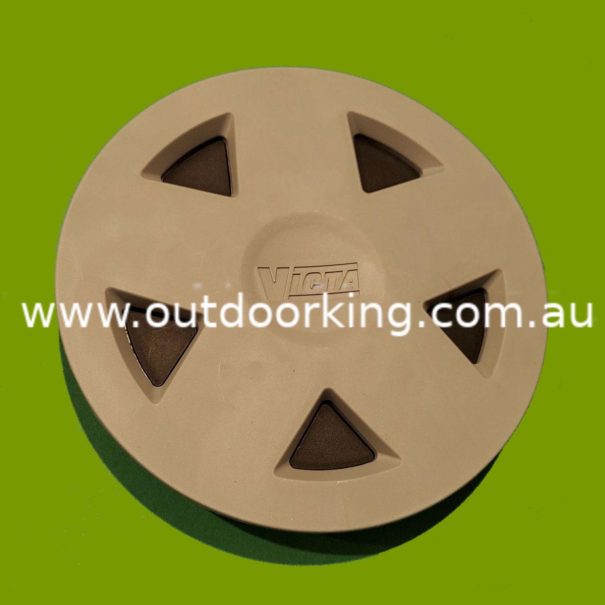 (image for) Victa Genuine Wheel Hub Cap & Retainer Assy CH86275A, CH88271A