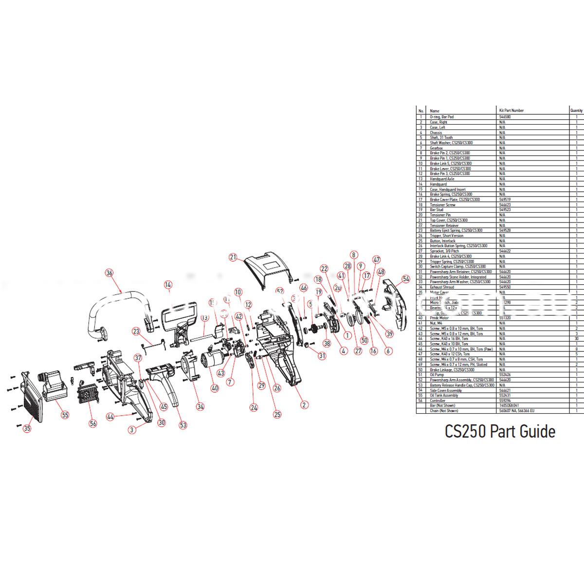 (image for) Oregon Genuine Battery Chainsaw Electric PMDC Motor 551320, 551320_AAB