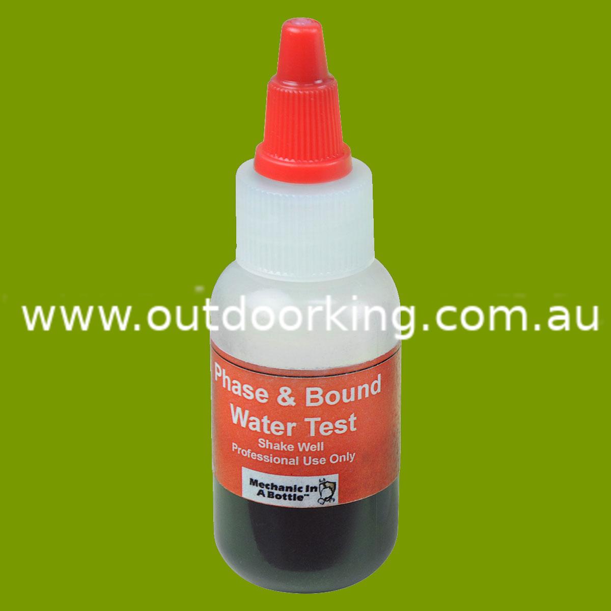 (image for) Mechanic in a Bottle Phase Water Test Solution 20ml FAD7812