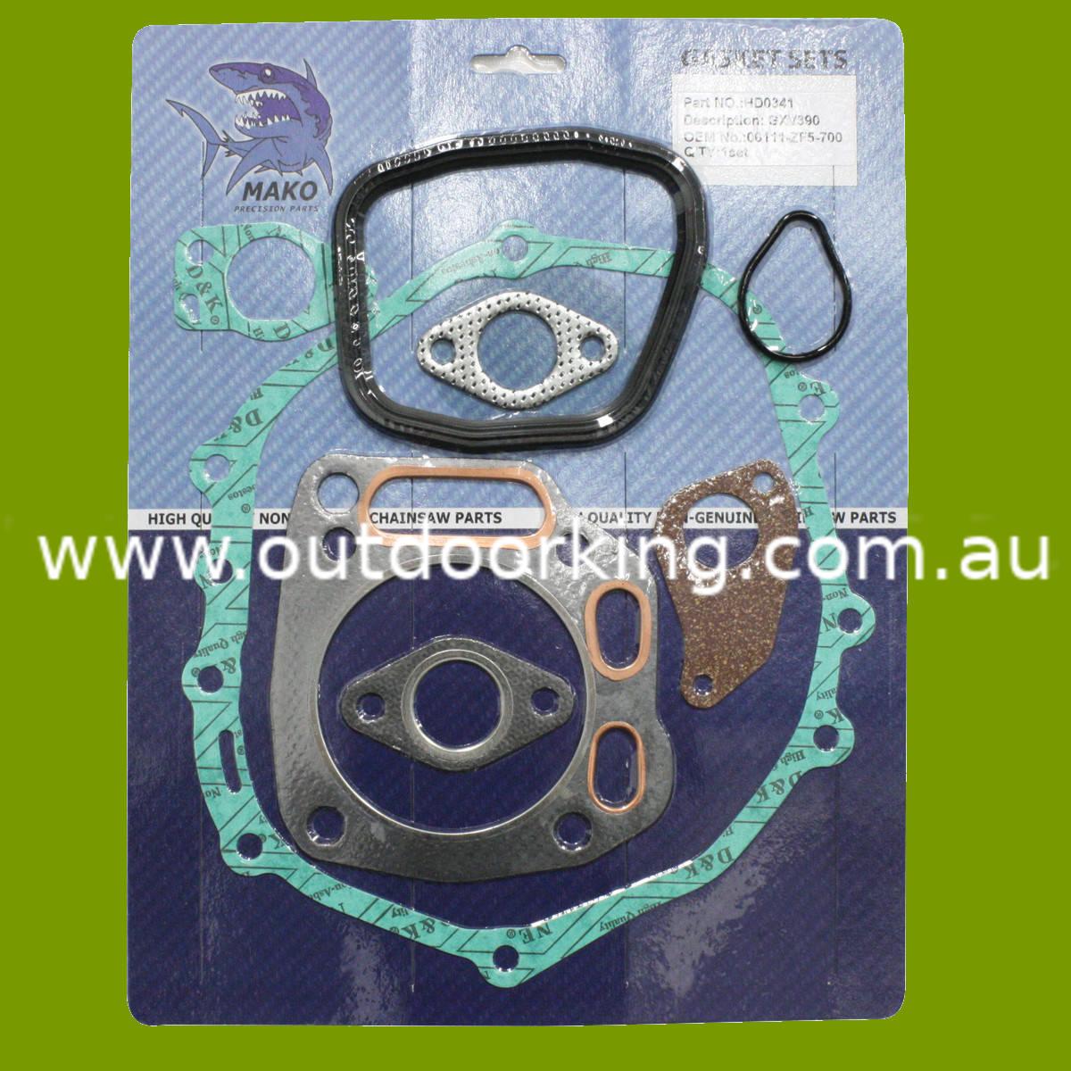 (image for) Honda GXV390 Gasket Kit 06111-ZF5-700, 06111ZF5700, HD0341