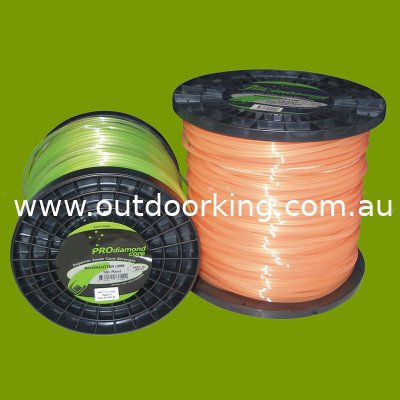(image for) ProCore Trimmer Brushcutter Cord Line 2.65mm 169 Meters Square Nylon made in USA JM738
