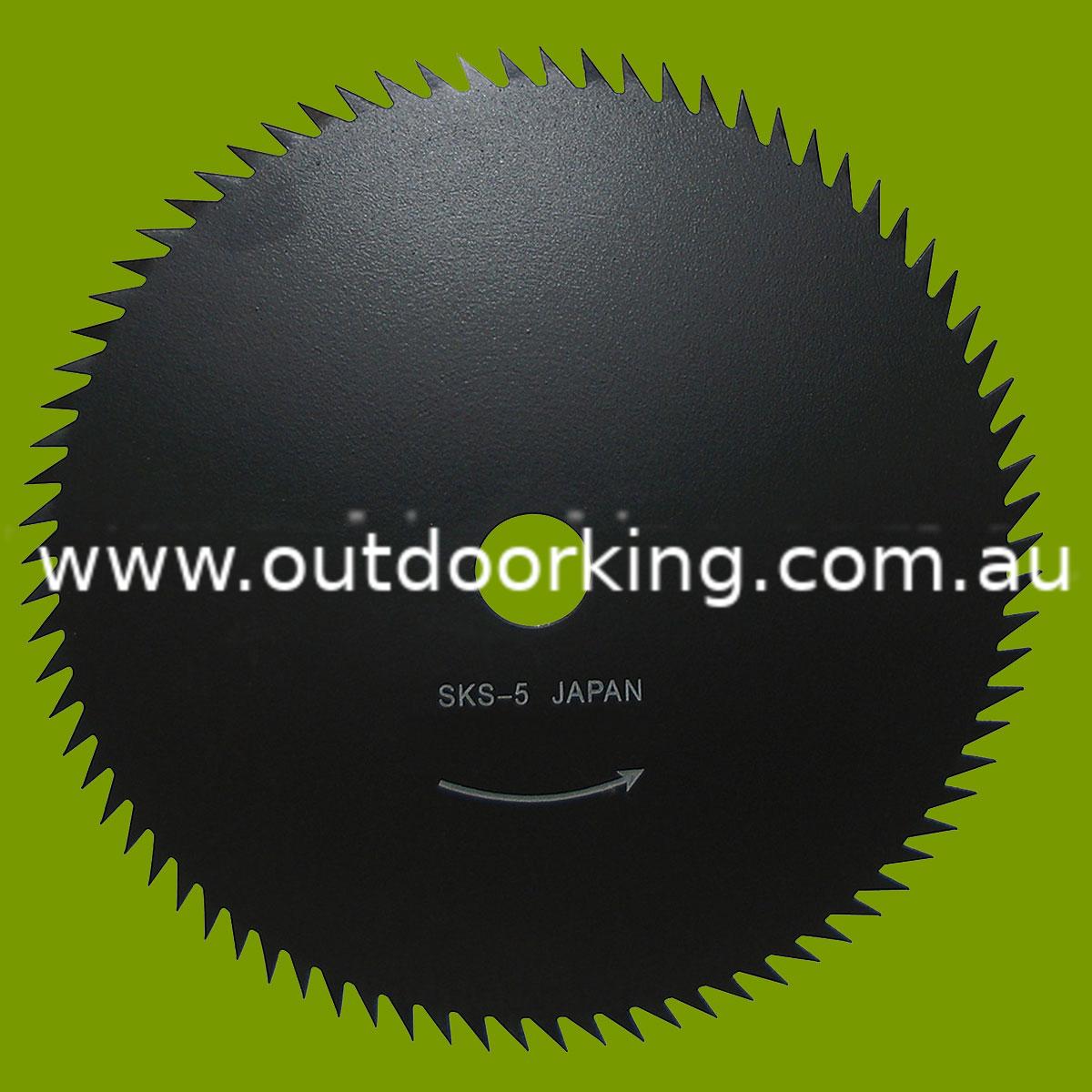 (image for) 80 Tooth, 9" Brushcutter Blade, 1" Bore, 1.8mm Gauge JM768