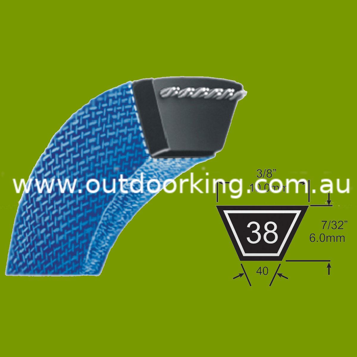 (image for) Kevlar Belt 3/8 X 34 - 83691, 75443, M33K