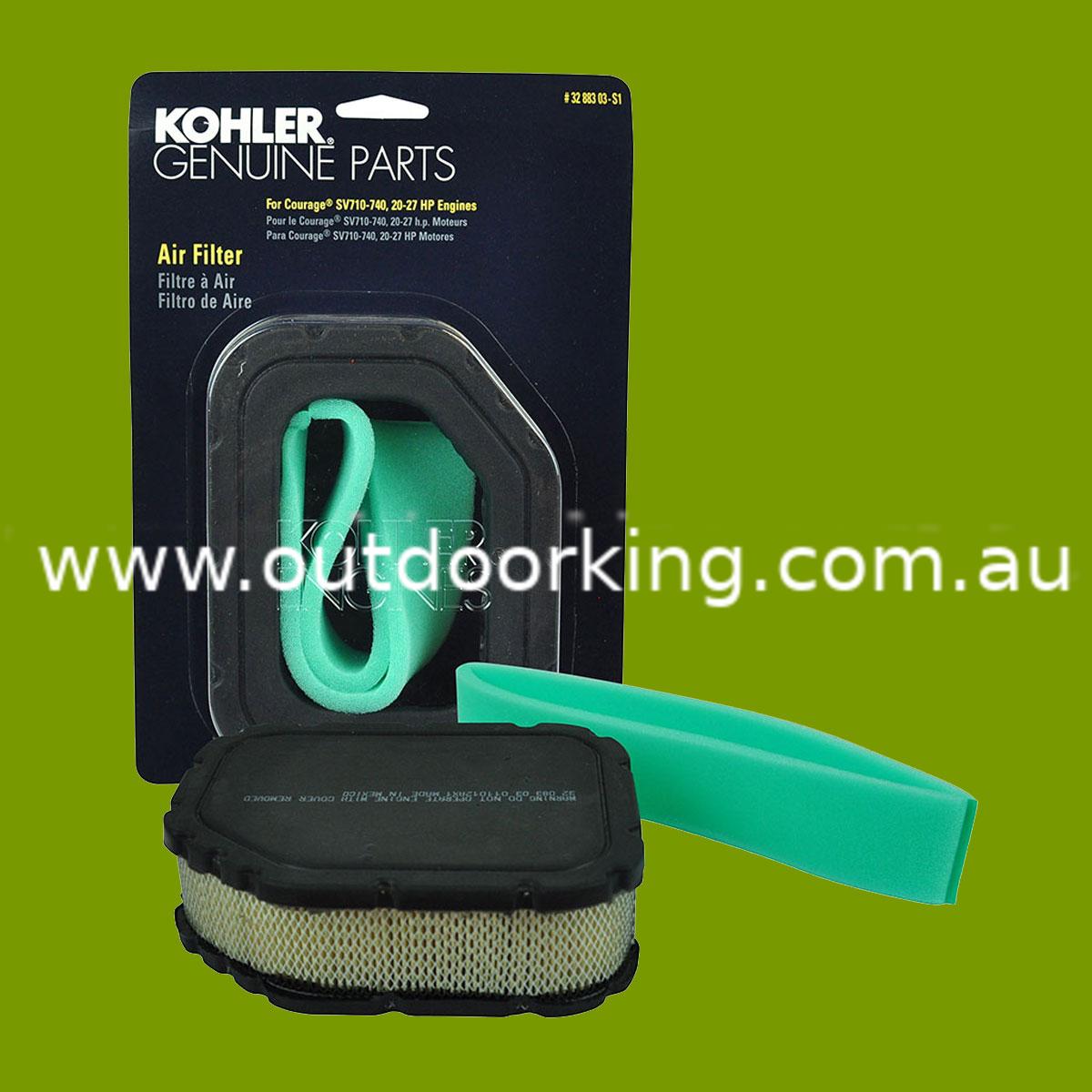 (image for) Kohler Genuine Air Filter & Pre Filter Combo 3288303-S1