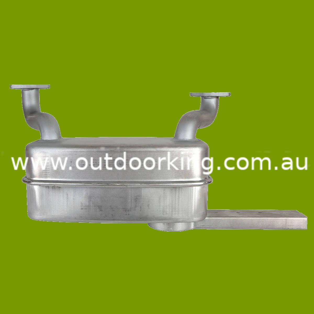 (image for) Kawasaki ZTR Drop Down Muffler MUF7648, MUF8117, MUF8709