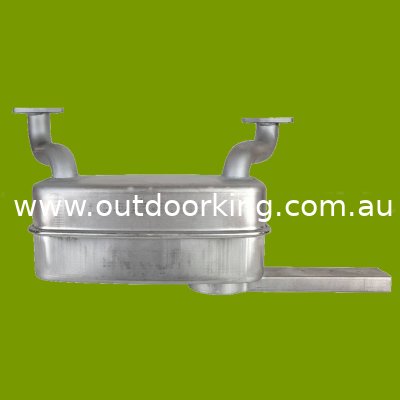 (image for) Kawasaki ZTR Drop Down Muffler MUF7648, MUF8117, MUF8709