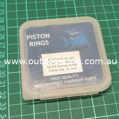 (image for) Partner K750, K760 Piston Rings PA0015